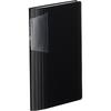 KOKUYO File Card Holder Novita Slim 60 Sheets 360 People Accommodation Black Mei-N136D