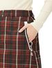Skirt Plaid Heat Electrostatic Golf Base 00 [Pearly Gates] Women's Water-repellent (brown Pattern, Retention, Windproof, Function) / / 055-3234010