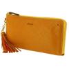 Zipper Long Wallet 35185 Mustard [Dakota] L-shaped 3.