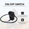 12V 10A Universal Switch Motorcycle Handlebar Headlight Fog Spot Light Waterproof On Off Switch
