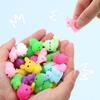 20PCS Super Mini Mochi Toys Kawaii Cute Cool Animals Bulk Fidget Toys Party Favors for Kids Boys Girls Gifts