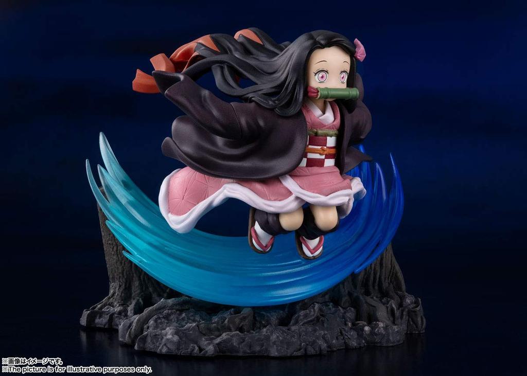 TAMASHII NATIONS Figuarts ZERO Demon Kimetsu No Yaiba Nezuko Kamado Approximately 110mm Painted Finished Figure Slayer PVC/ABS