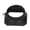 Lens Hood Square Retro Digital Camera Lens Hood Shade for Fujifilm X100 Series for 49mm Filters Black