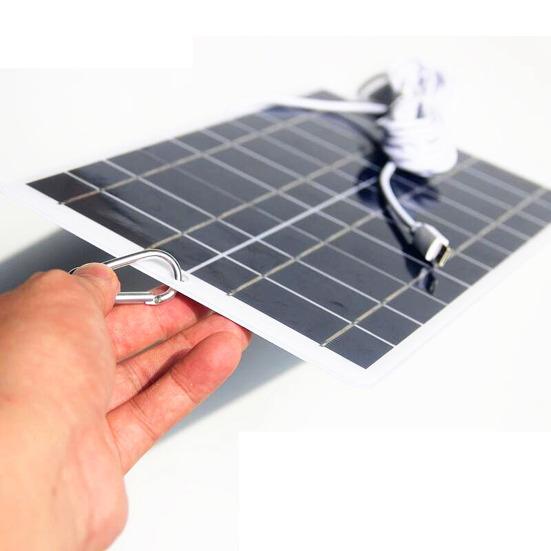 Solar Panel 10W Charging Panel IP65 Waterproof Overcharge Protection Camera