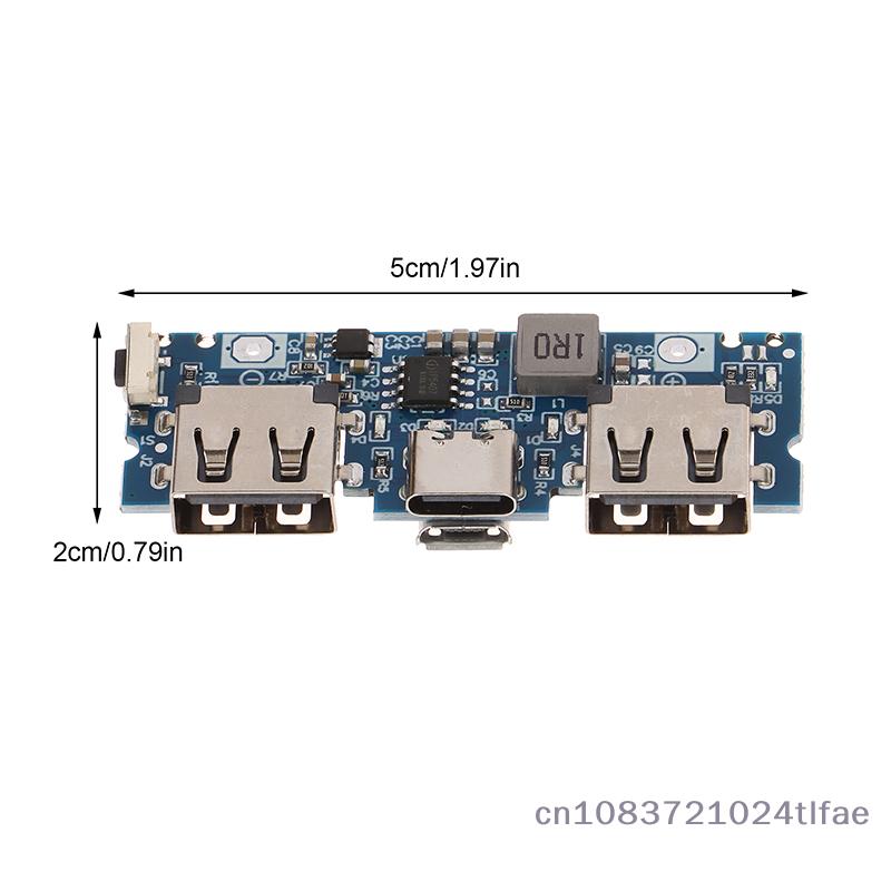 Dual USB 5V Phone Power Kit EDP2339 Main Board DIY 1PC With LED Accessory, Mobile Power Bank
