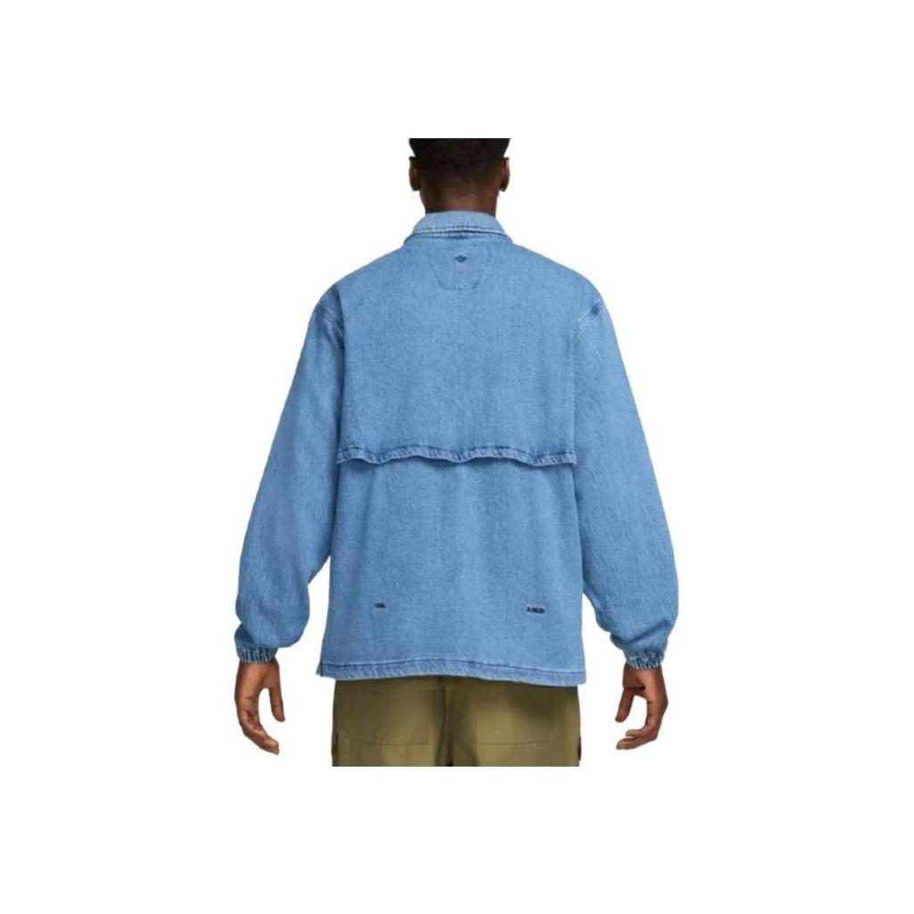 Nike Nocta Opal Comfortable Versatile Fashion Denim Jacket Unisex Outerwear Blue FZ3261-486