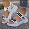 Fashion Women Sandals New Summer Trend Platform Wedge Heels Beach Ladies Sandals Casual Heightening Slope High Heels Sports Shoes Women