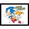 Постер в рамке с Соником и Тейлзом