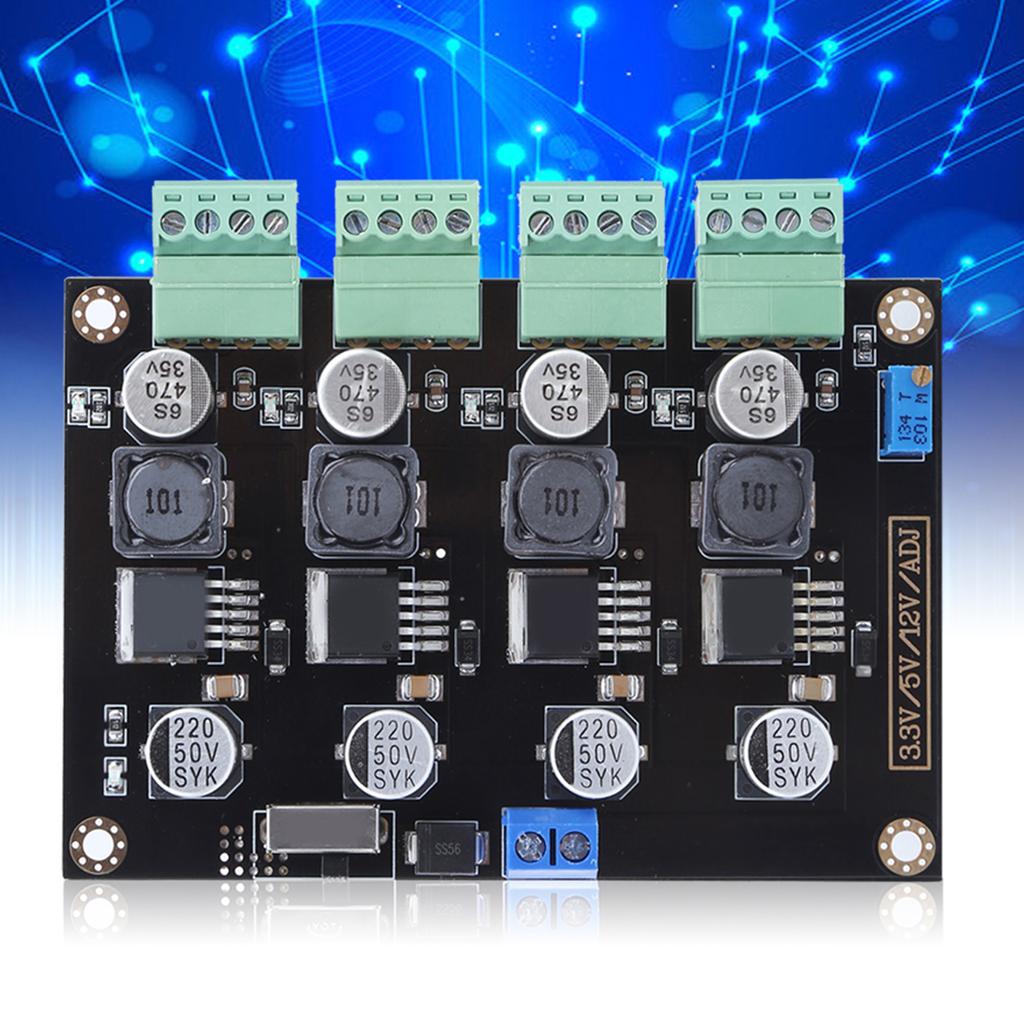 Switching Power Supply Module Adjustable Multi Channel Electronic Component 5V‑40V