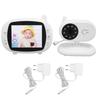 Baby Monitor Video 3.5in Display Video Baby Monitor with Camera with Night Vision 2 Way O