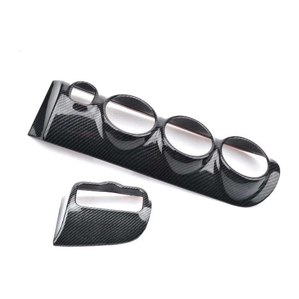 Front Central Control Air AC Conditioning Outlet Vent Cover Trim for Mercedes Benz A200L A180l 2019-2024 Carbon Fiber Accessorie