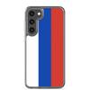 Coque Téléphone - Samsung - Galaxy S23 Ultra - Drapeau Russie - Souple - Multicolore
