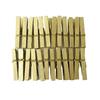24 Mini Gold Clothespins