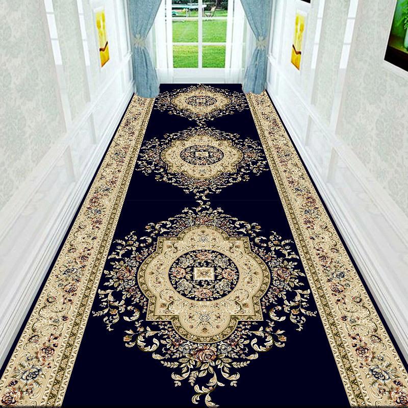 Modern Luxury Abstract Hallway Carpet Non-slip Corridor Aisle Runner Home Living Room Decor Stairway Rug Kitchen Floor Mat