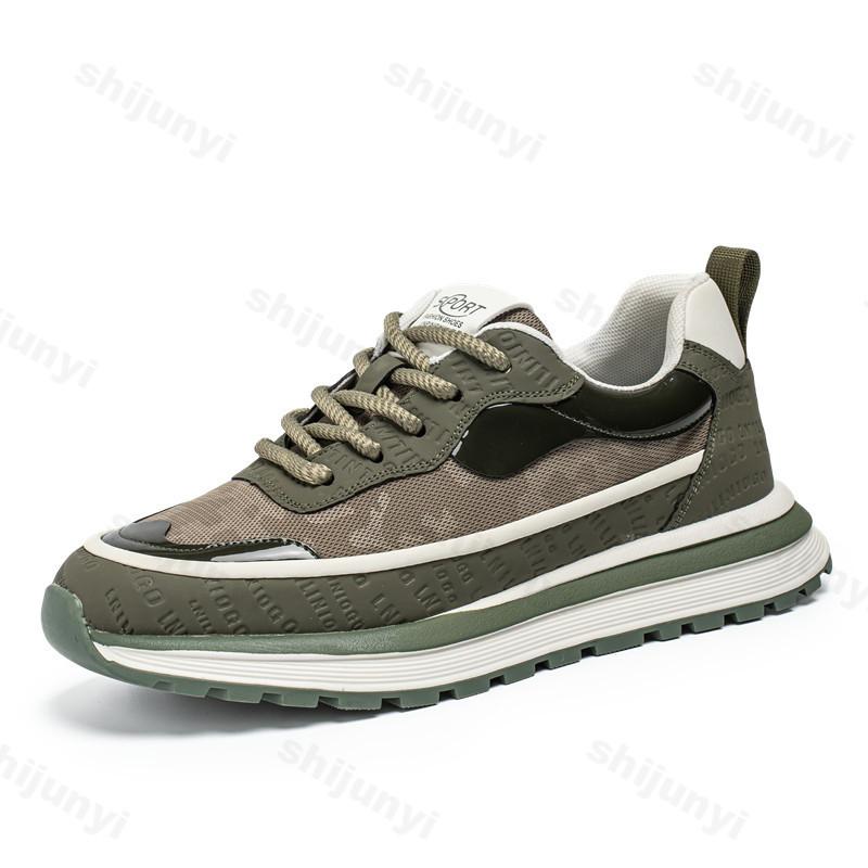 Fashion Men's Shoes 2025 Summer Casual Sport Shoes Fashion Trend Versatile Thick Soled Comfortable Lightweight Lace-up Platform sneakers