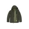 Outdoor 3-In-1 Detachable Hooded Logo Jacket Men Jackets Army-Green A2FX3-A58