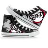 2025 Demon Slayer Print Canvas Shoes Fashion Anime Student Men Women Unisex Casual Shoe Lovers Couples Shoes