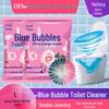 Dual-Color Aromatherapy Toilet Bowl Cleaner - Automatic Deodorizing & Stain Removal Tablets