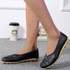 Shoes Women  2025 Soft Leather Shoes White Women's Loafer Slip On Flats Zapatos De Mujer Flat Shoes Women Casual Footwear Female