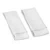 2PCS Glass Fibre Finger Cots Thermal Insulation Finger Covers TIG Welding Fingertip Protector XL L Size White