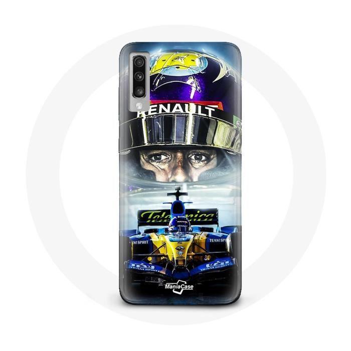 Case for Samsung Galaxy A50 Formula 1 Fernando Alonso Díaz Spanish F1 Racing Driver