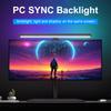 LED Snyc Computer Monitor Light Bar RGB Music Rhythm Screen Hanging Lights Night Light Table Light Strip Work Game Atmosphere La