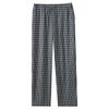 Men's Fall Winter Warm Pajama Bottoms Plaid Pajamas Pants for Men Soft Long Lounge Sleepwear Woven Pj Sleep Pant with Pockets Outdoor Casual Pants