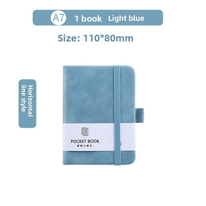 A7 Strap Notebook A5 Skin Sensitive Skin Student Notepad