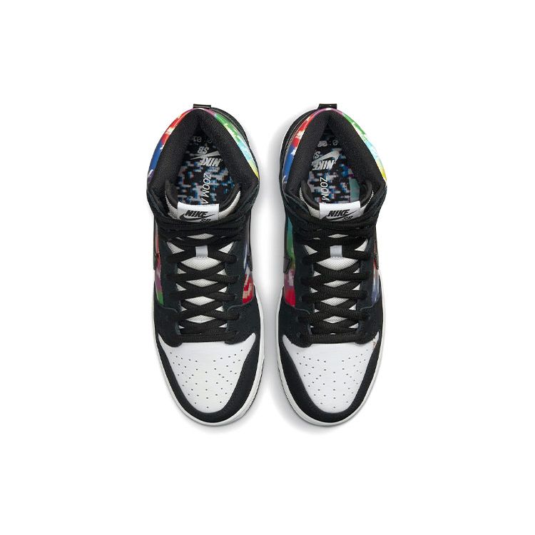 Nike Dunk High SB TV Signal Unisex Sneakers Multi-Color CZ2253-100