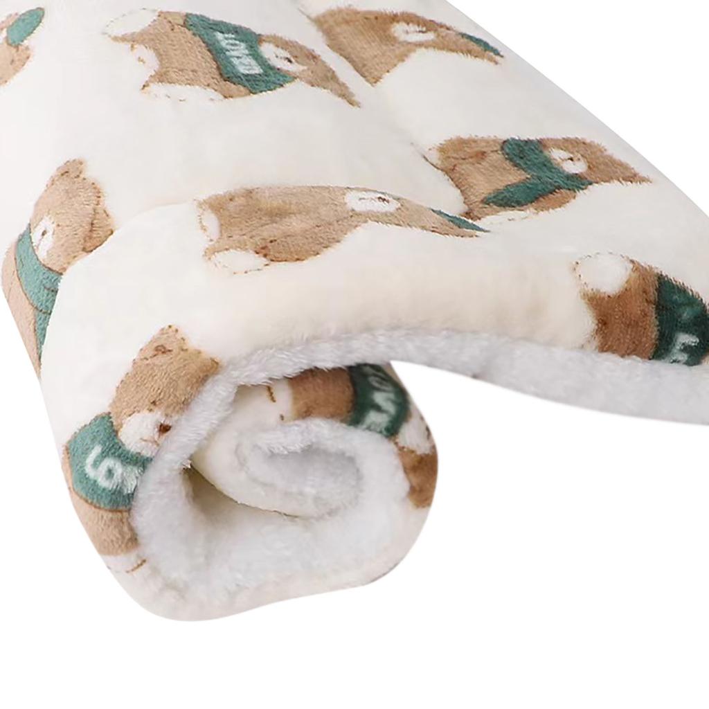 Pet Cushion Thickened Warm Dog House In Autumn And Winter Cat Blanket Non Slip Cushion