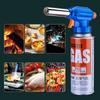 1300-Degree Portable Gas Flame Torch Flamethrower Kitchen Barbecue Flame Ignition Blowtorch for Cooking Welding Equipment