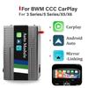Wireless CarPlay Android Auto Retrofit Kit Mirror-Link Compatible For BMW 1 3 5 6 Series X5 E70 X6 with CCC System