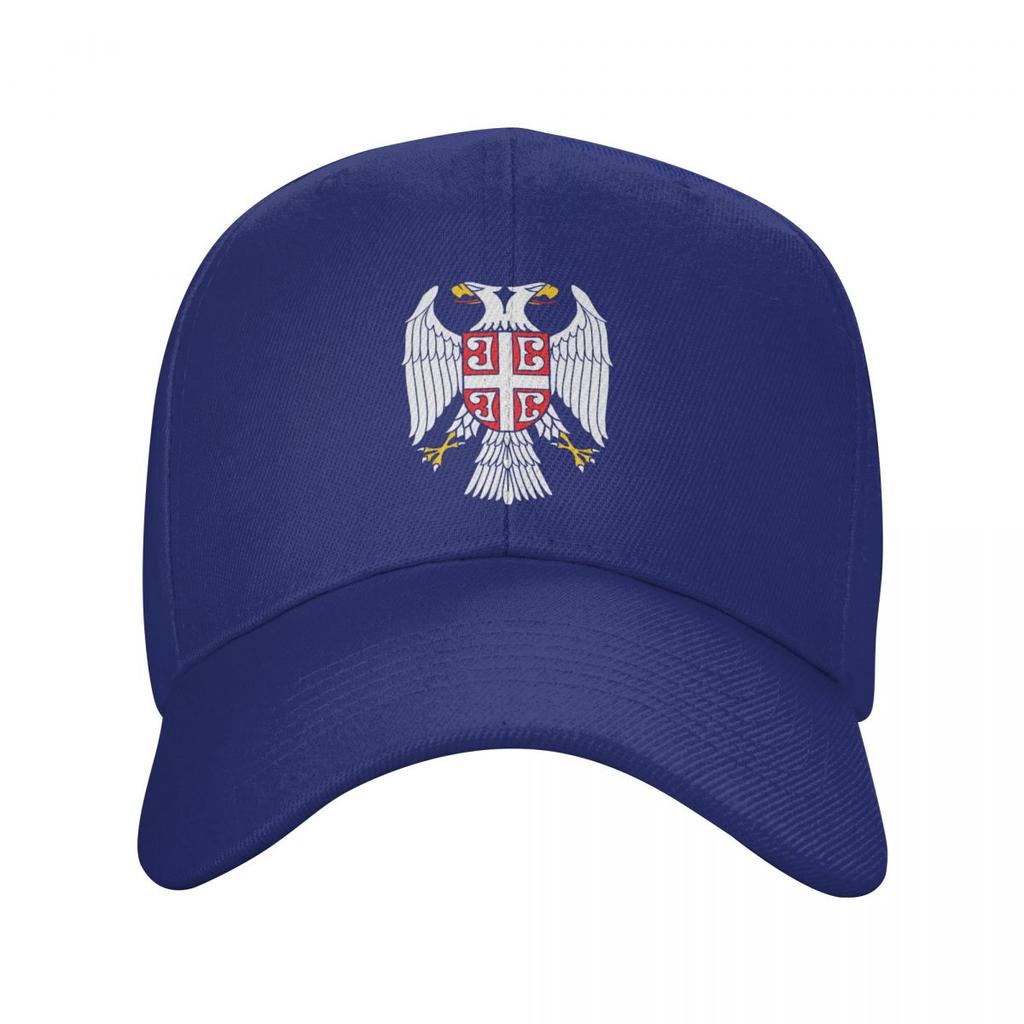 New Serbian Eagle Coat Of Arms Baseball Cap Women Unisex Breathable Serbian Flag Dad Hat Outdoor Snapback Caps
