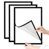 3PCS Wall Mount Self-Adhesive Photo Frame Square Poster Photo Frame Award Frame  Door