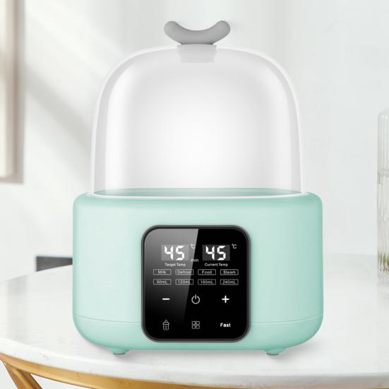 Baby Bottle Warmer Sterilizers Dryer Quick Heat Breastmilk Time Adjustment Baby Bottle Heater Adjustable Temperature Bottle Warmer for Travel