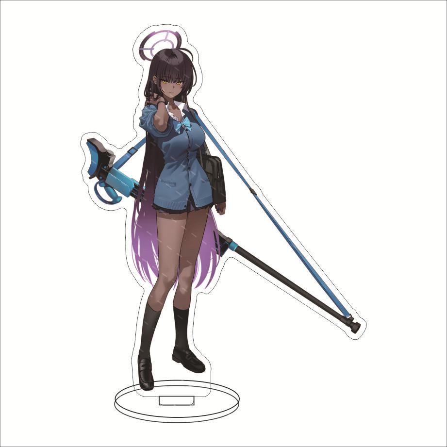 Blue Archive Millennium Science School Acrylic Stand Hayase Yuka Ushio Noa Anime Acrylic Figure Standing Model Cosplay