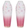 Buddhist Altar Shop Takita Shoten Bon Lantern Mini Bon Lantern LED Cordless Rotating Lantern Tokage Soft Cherry Blossom Pair Set Height 28cm X Width
