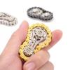 Sprockets Hand Roller Fidget Chain Toys, Metal Dual-Gear Chain Fidget Spinner - Precision Machined Stress Relief Focus Toy