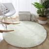 Round Tie-dyed Silk and Wool Carpet, Skin-friendly, Comfortable and Smooth, Bedroom Bed Mat, Living Room Hanging Basket, Coffee Table and Sofa Carpet