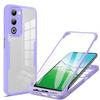 360° All Inclusive Protective Phone Case For OPPO A52 A53 A53S A54 A54S A55 Soft TPU+Hard PC Bumper Transparent Cover A54S Cases