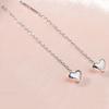 1Pair Tassel Heart Beads Pendants Drop Earrings For Women Hanging Ear Jewelry
