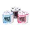 Multi-functional Automatic Electric Pencil Sharpener Battery Operated with 2 Holes(6-8mm / 9-12mm)