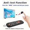 NEW W1 PLUS Air Mouse Remote Control 2.4G RF Wireless Mini Voice Control Keyboard Smart Gyroscope Keyboard Sense Anti-loss IR for Android TV Box