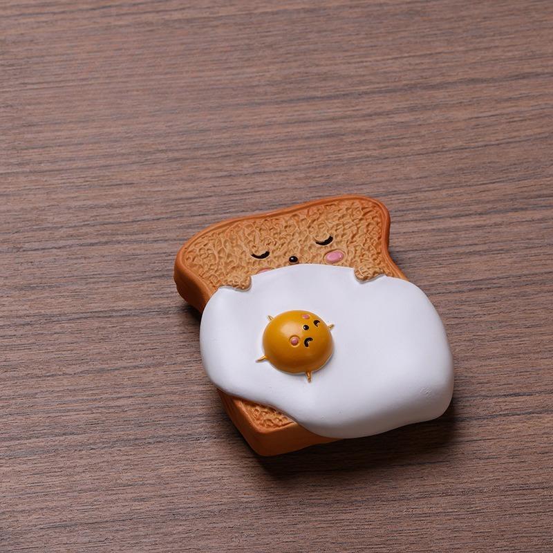 Simulated Food Refrigerator Sticker Chinese Food Toy Magnetic Sticker Refrigerator Decoration 3Resin Po Wall Magnetic Suction