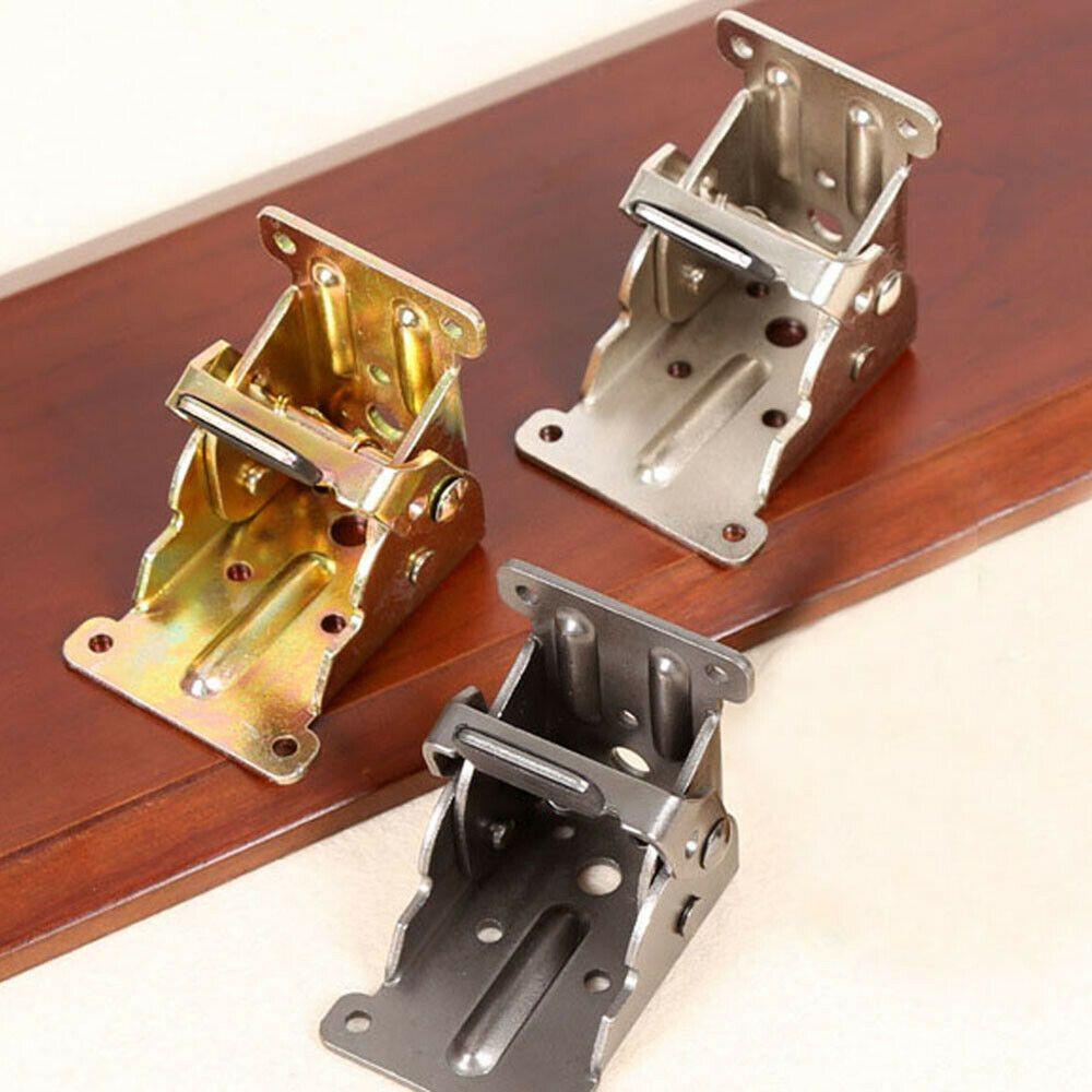 Chair Extension Fold Feet Hinges Support Frame Self-Locking Folding Hinge Table Leg Fittings