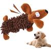 Plush Dog Chew Toy Squeaky Sound Interactive Pet Toy Puppy Gnawing Toy Durable Soft Play Accessory for Dogs
