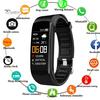 Waterproof C5S Bluetooth Heart Rate Sleep Monitor Fitness Sports Smart Bracelet