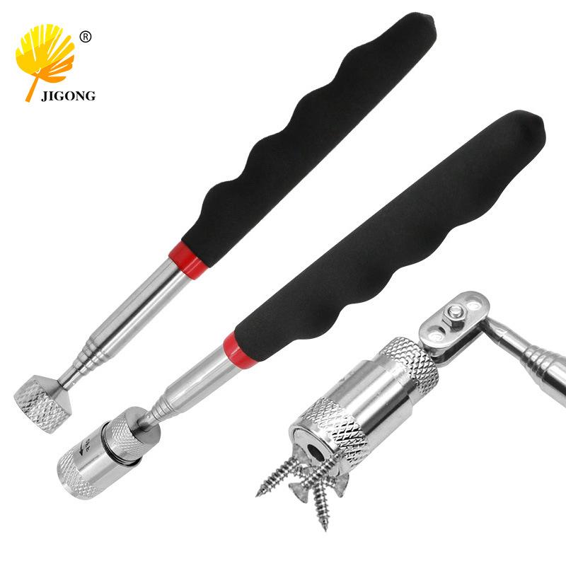 LED Magnetic Telescopic Pick-Up Tool for Metal Parts