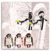 Canvas Print Banksy Pulp Fiction Street Mural