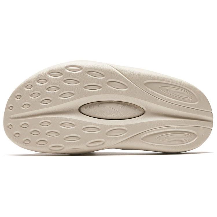 Anta Chic Comfortable Durable Versatile Slide Sandals Women Footwear Off-White 122438519-1